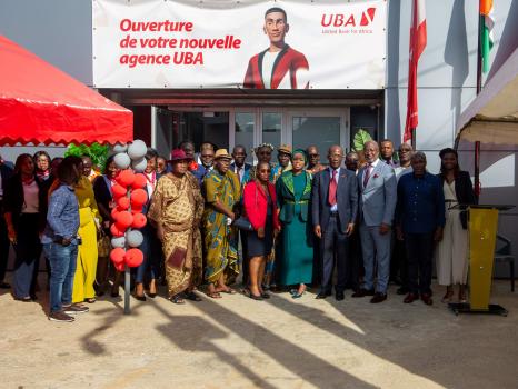 Expansion du réseau - UBA Côte d’Ivoire ouvre une nouvelle agence à Angré complexe sportif 
